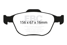 Load image into Gallery viewer, EBC 02-04 Ford Focus 2.0 SVT Ultimax2 Front Brake Pads