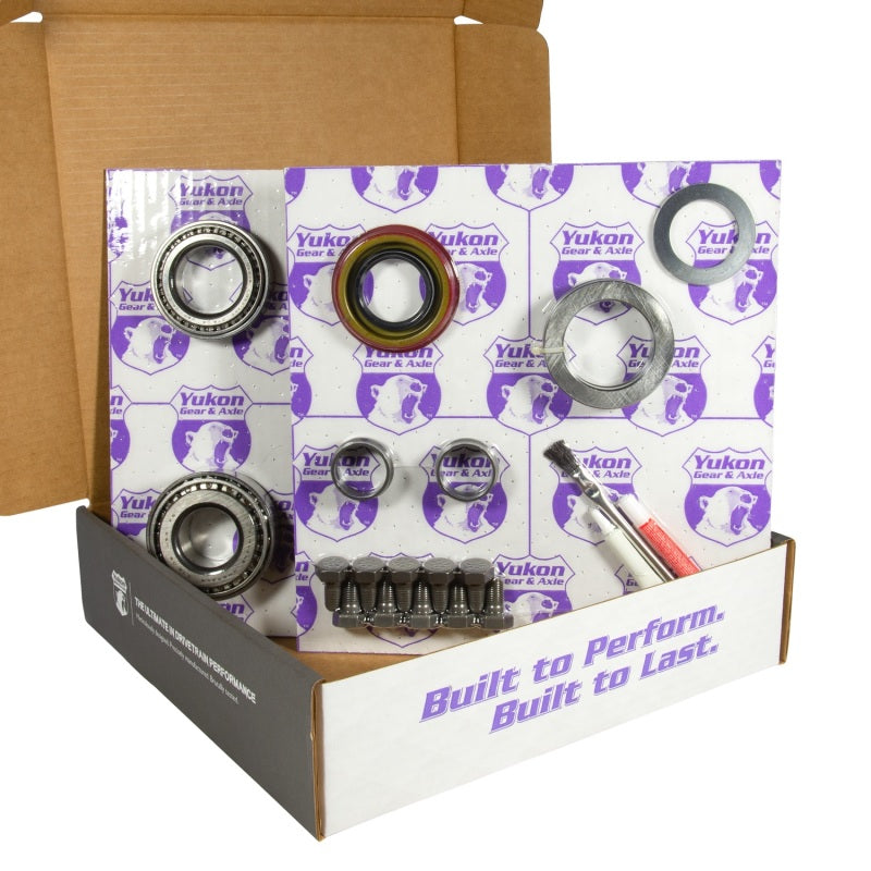 Yukon Gear 7.5in/7.625in GM 4.11 Rear Ring & Pinion Install Kit 28 Spline Positraction Axle Bearings