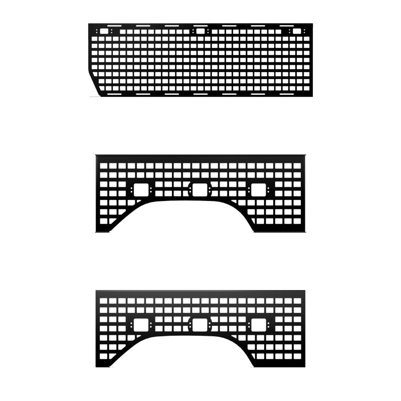 Putco 19-21 Chevy Silverado LD/Sierra LD - 6.5ft (Standard Box) Molle Passenger Side Panel