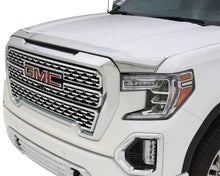 Load image into Gallery viewer, AVS 19-22 GMC Sierra 1500 Aeroskin Low Profile Hood Shield - Chrome