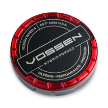 Load image into Gallery viewer, Vossen Billet Sport Cap 1.0 - Large - Hybrid Forged - Transparent Red