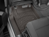 WeatherTech 17-23 Nissan Titan CC (Incl. 17-21 KC w/FR Seat Heat Vnt) Front FloorLiner HP - Cocoa