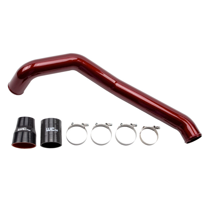 Wehrli 04.5-10 Chevrolet 6.6L LLY/LBZ/LMM Duramax Driver Side 3in Intercooler Pipe - Blueberry Frost