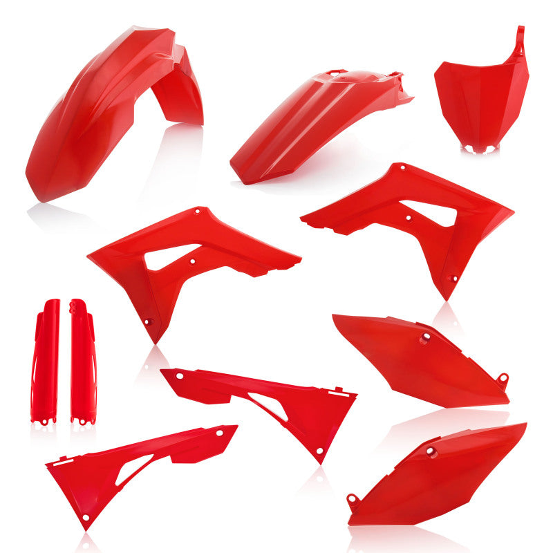 Acerbis 19-22 Honda CRF250R-450R/CRF450R-S (Includes Airbox/Not Tank Cover) Full Plastic Kit - Red