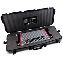 Load image into Gallery viewer, Mishimoto Universal Carbon Fiber Intercooler - Gloss Tanks - 525mm Black Core - C-Flow - BK V-Band