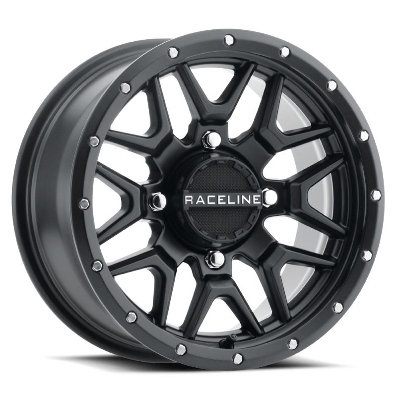 Raceline A94B Krank 14x7in / 4x137 BP / 10mm Offset / 110.18mm Bore - Satin Black Wheel