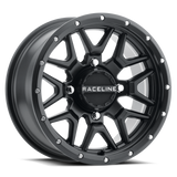 Raceline A94B Krank 14x7in / 4x137 BP / 10mm Offset / 110.18mm Bore - Satin Black Wheel