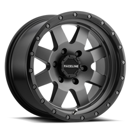 Raceline 935G Defender 20x9in / 6x135 BP / -12mm Offset / 93.98mm Bore - Gunmetal Wheel