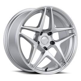 Kansei K15H Astro 18x8.5in / 5X112 BP / 35mm Offset / 66.56mm Bore - Hyper Silver