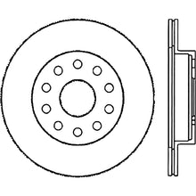 Load image into Gallery viewer, StopTech Sport Slotted (CRYO) 92-95 Toyota MR2 Turbo Rear Left Slotted Rotor