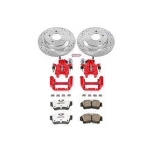 Load image into Gallery viewer, Power Stop 94-99 Ford Mustang Rear Z26 Street Warrior Brake Kit w/Calipers