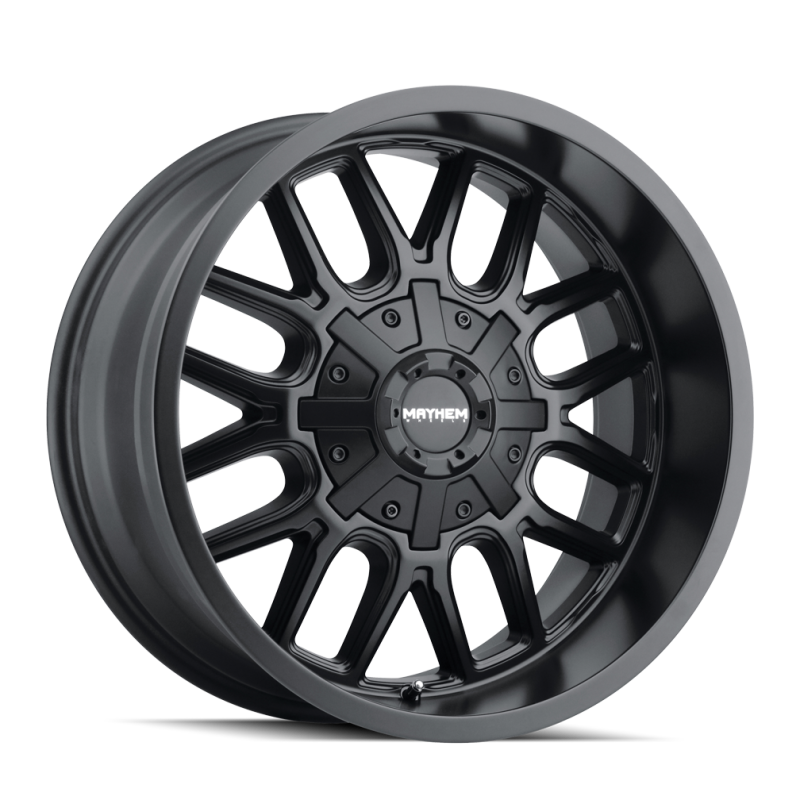 Mayhem 8107 Cogent 20x12 / 6x135 BP / -51mm Offset / 106mm Hub Matte Black Wheel