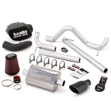 Load image into Gallery viewer, Banks Power 07-11 Jeep 3.8L Wrangler - 4dr Stinger Sys w/ AutoMind - SS Single Exhaust w/ Black Tip