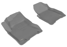 Load image into Gallery viewer, 3D MAXpider 2008-2013 Nissan Rogue Kagu 1st Row Floormat - Gray