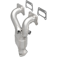 Load image into Gallery viewer, MagnaFlow Direct Fit Catalytic Converter 97-99 Sentra 1.6L manif 49S
