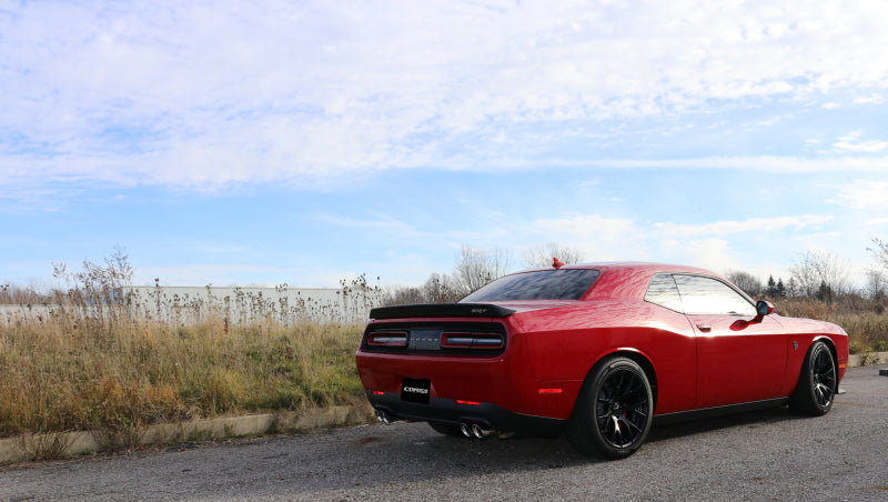 Corsa 2015-2023 Dodge Challenger Hellcat Dual Rear Exit Sport Exhaust w/ 3.5in Polished Tips