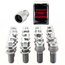 Load image into Gallery viewer, McGard 5 Lug Hex Install Kit w/Locks (Radius Seat Bolt) M14X1.5 / 17mm Hex / 26.3mm Shank L - Chrome