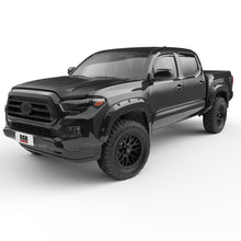 Load image into Gallery viewer, EGR 16+ Toyota Tacoma w/Mudflap Bolt-On Look Color Match Fender Flares - Set - Black