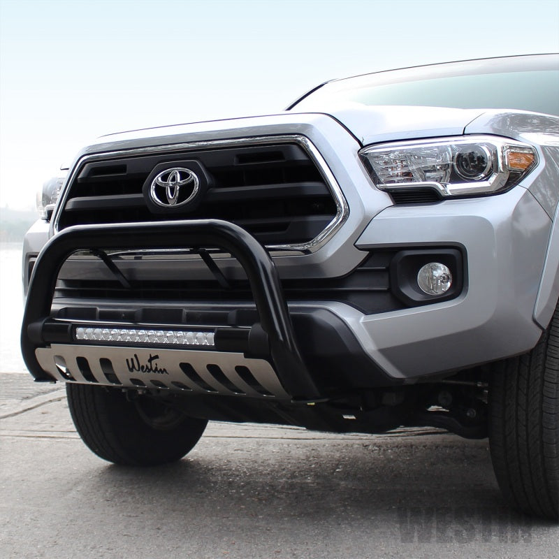 Westin 2005-2015 Toyota Tacoma Ultimate LED Bull Bar - Textured Black