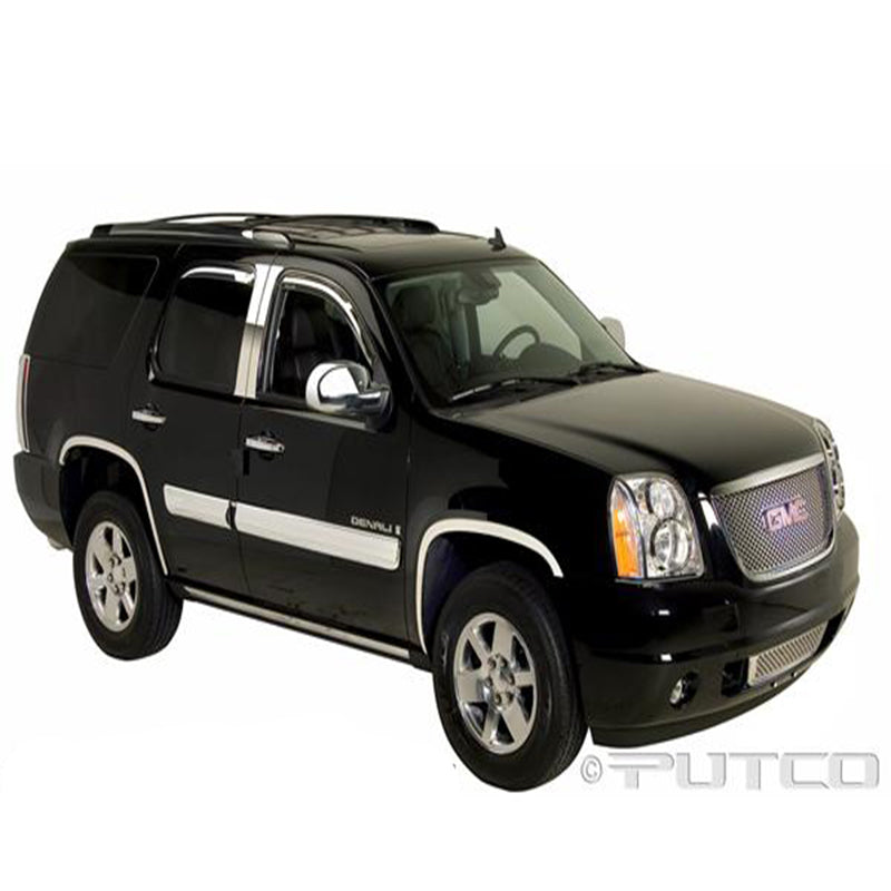 Putco 07-14 GMC Yukon w/o Side Molding DH/FTC/HL/MC/RH//TL/WH Chrome Trim Accessory Kits