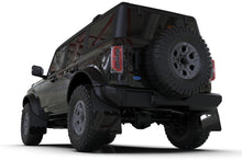 Load image into Gallery viewer, Rally Armor 21-25 Ford Bronco (Plstc Bmpr + RR - NO Rptr/Sprt) Blk Mud Flap w/Met. Blk Logo
