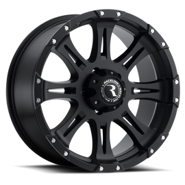 Raceline 981 Raptor 17x9in / 5x127 BP / 0mm Offset / 78.1mm Bore - Satin Black Wheel