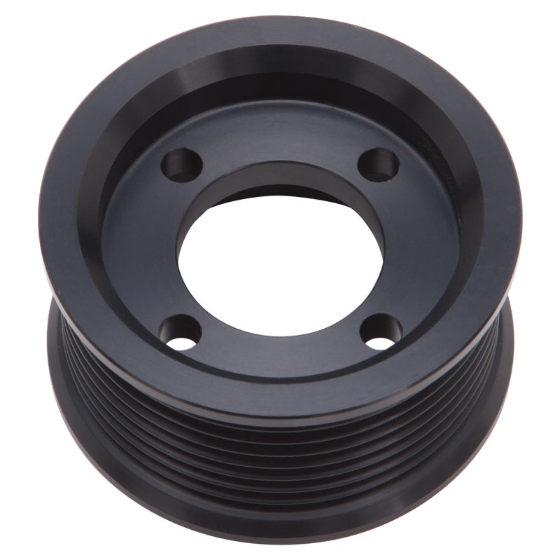 Edelbrock Pulley SC E_Force 2 75In 8 Rib Black