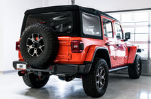 Load image into Gallery viewer, AWE Tuning 2018+ Jeep Wrangler JL/JLU Tread Edition Axle-Back Dual Exhaust - Diamond Black Tips