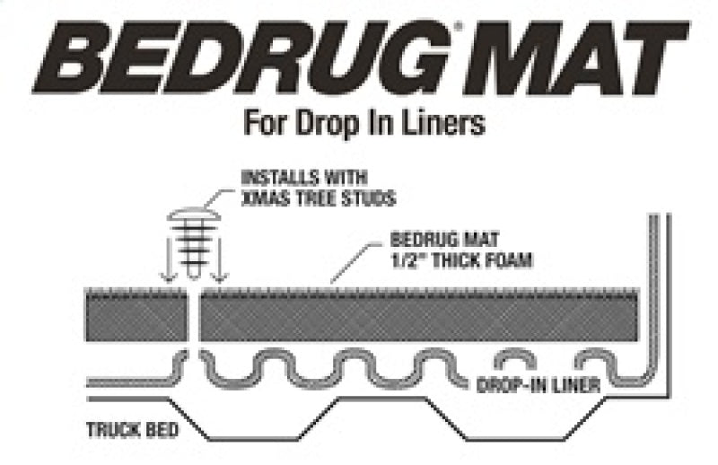 BedRug 07-16 GM Silverado/Sierra 5ft 8in Bed Drop In Mat