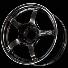Load image into Gallery viewer, Advan TC4 16x8.0 +38 4-100 Racing Black Gunmetallic &amp; Ring Wheel