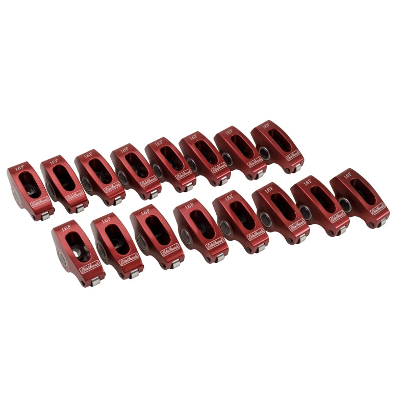 Edelbrock Rocker Arms Roller SBF 3/8In 1 6 1 Ratio Set of 16