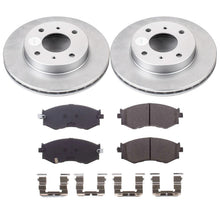 Load image into Gallery viewer, Power Stop 91-96 Infiniti G20 Front Z17 Coated Brake Kit