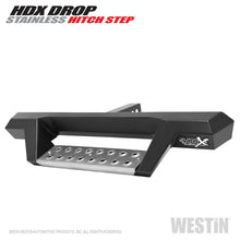 Load image into Gallery viewer, Westin HDX Stainless Drop Hitch Step 34in Step 2in Receiver - Textured Black