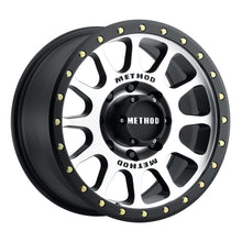 Load image into Gallery viewer, Method MR305 NV 17x8.5 0mm Offset 8x170 130.81mm CB Machined/Black Street Loc Wheel