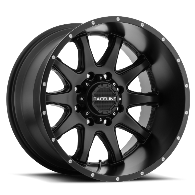 Raceline 930B Shift 20x9in / 5x150/5x139.7 BP / 0mm Offset / 110.3mm Bore - Satin Black Wheel