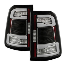 Load image into Gallery viewer, Spyder Dodge RAM 1500 19-21 Factory LED Model LED Tail Lights - Red Clear ALT-YD-DR19LED-SEQ-BK