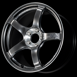 Advan TC-4 SE 18x8.5 / +51 Offset / 5x114.3 / 73mm Bore / Racing Hyper Black and Diamond Cut