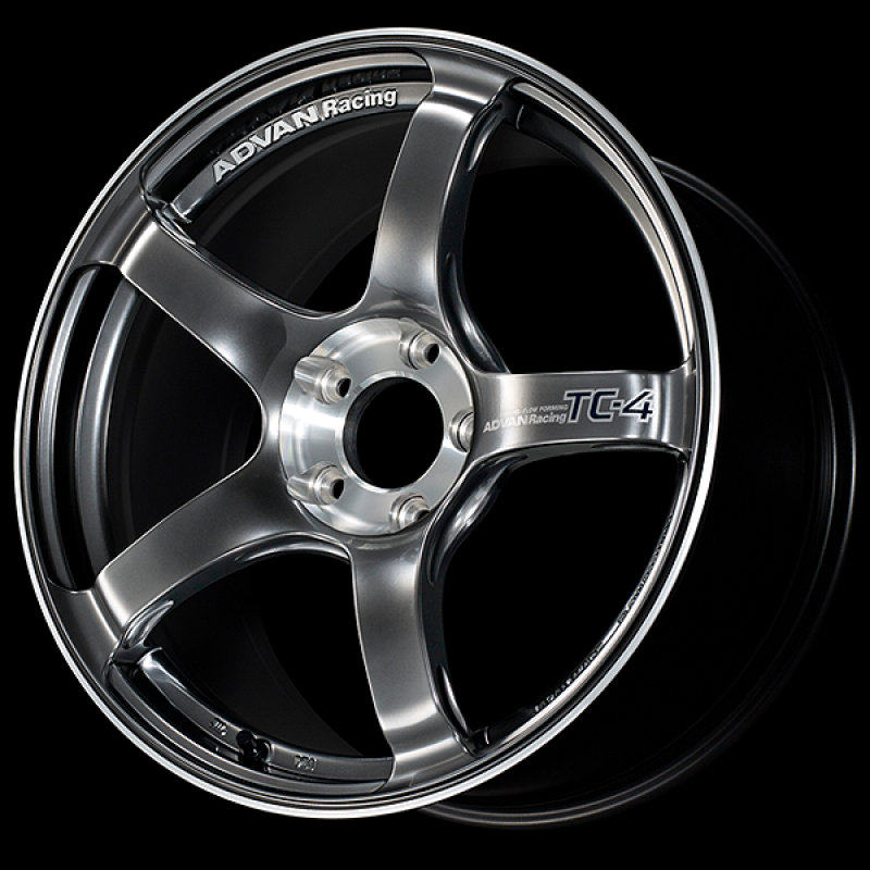Advan TC-4 SE 18x9.0 / +35 Offset / 5-114.3 / 73mm Bore / Racing Hyper Black & Diamond Cut