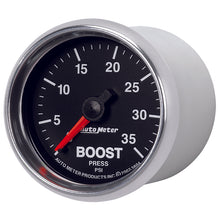 Load image into Gallery viewer, AutoMeter GS 2 1/16 inch 35PSI Mechanical Boost Gauge