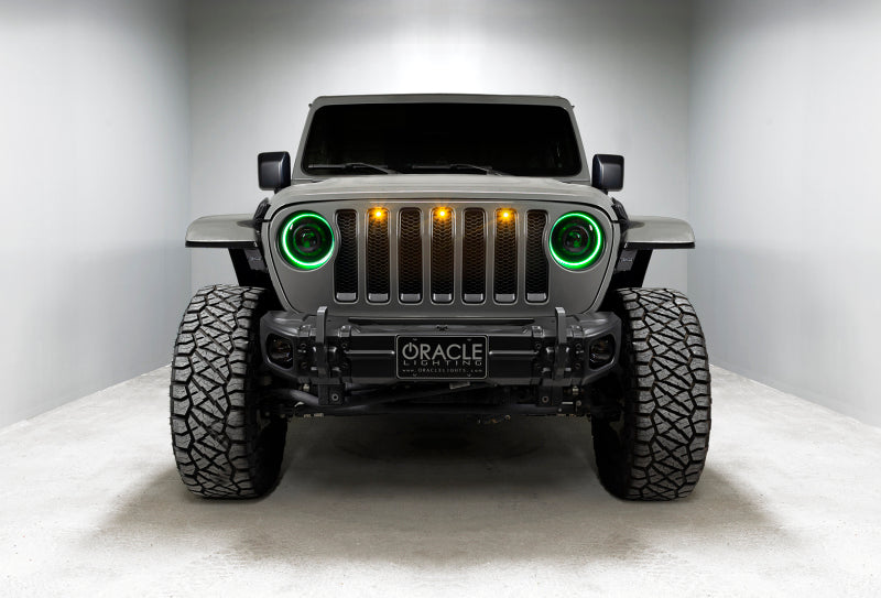 Oracle Oculus Bi-LED Projector Headlights for Jeep JL/Gladiator JT - w/ Simple Cntrl