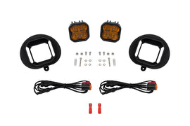 Diode Dynamics SS3 Max Type 2003 Sierra Kit ABL Yellow SAE Fog