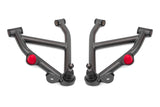 BMR 82-92 GM F-Body A-Arms Lower DOM Non-Adj Delrin Bushings Coilover - Black Hammertone