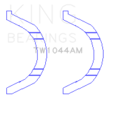 Load image into Gallery viewer, King Engine Bearings Nissan MR18DE/MR20DE Thrust Washer Set