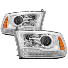 Load image into Gallery viewer, xTune Dodge Ram 13-17 ( w/ Factory Projector LED) OEM Style Headlight - Chrome HD-JH-DR13-OE-C