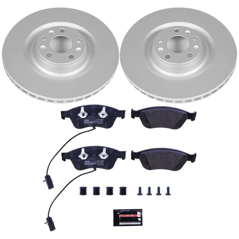 Power Stop 09-11 Audi A6 Quattro Front Euro-Stop Brake Kit