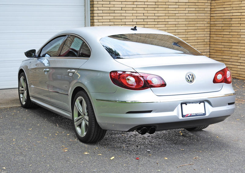 AWE Tuning VW CC 2.0T Touring Edition Performance Exhaust - Diamond Black Tips