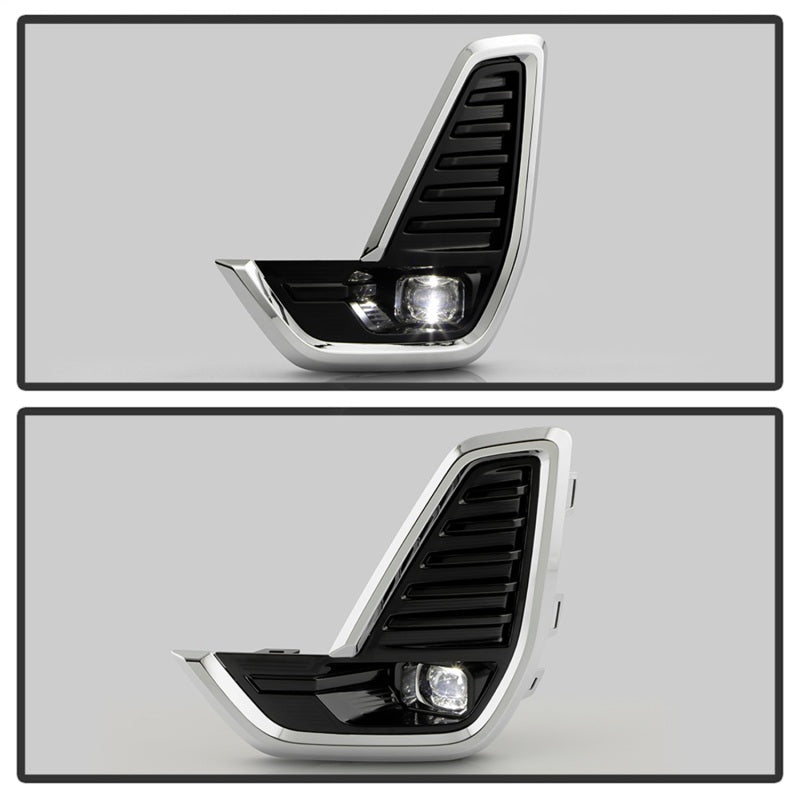 Spyder 20-23 GMC Acadia OEM LED Fog Light w/ Switch - Clear (FL-GAC2020-LED-C)