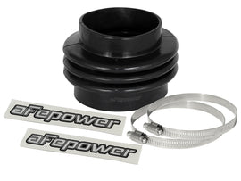 aFe Magnum FORCE Intake Coupling Kit (3-1/2 IN ID to 4 IN ID x3-1/2 IN L) Straight Bellow- Black