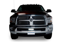 Load image into Gallery viewer, Putco 11-18 Ram HD - SS - Bar Style Bumper Grille Inserts w/ 10in Luminix Light Bar (Black)