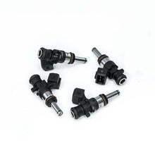 Load image into Gallery viewer, Deatschwerks Bosch EV14 Universal 40mm Compact Matched Set of 4 Injectors 500cc (Extended Nozzle)